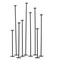 Tall Floor Candle Holders Black DIY 9 Candelabra Holders Set For Birthday Party